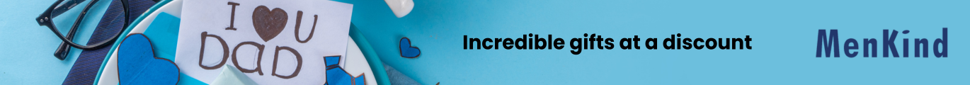 Menkind Discount code banner