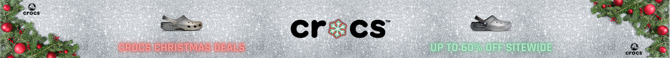 Crocs Discount code banner