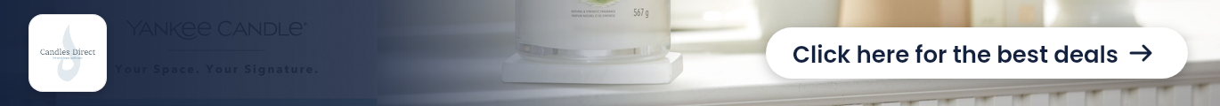 Candles Direct Discount code banner