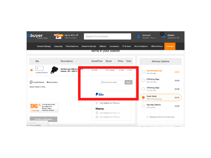 Ebuyer discount code