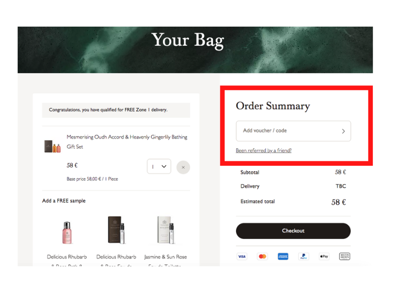 Molton Brown discount code