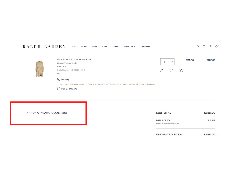 Ralph Lauren discount codes: £70 discount in April 2023   